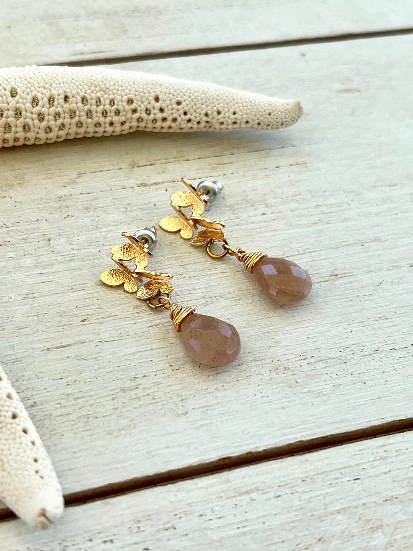 Butterfly Cluster Earrings