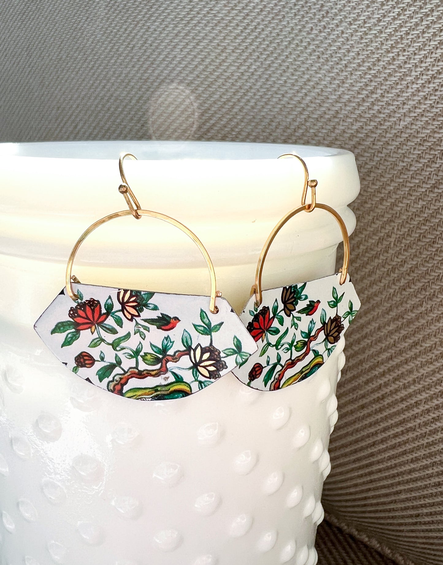 Spring Splendor Collection - Fan Earrings