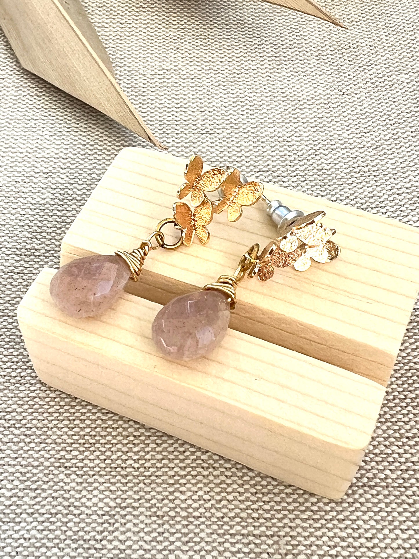 Butterfly Cluster Earrings