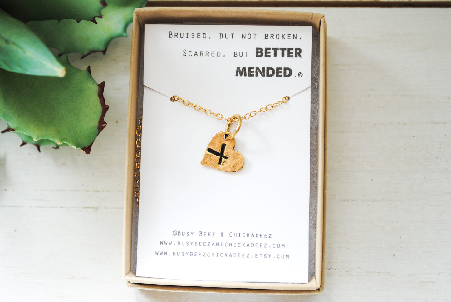 Better Mended - Mended Heart Necklace