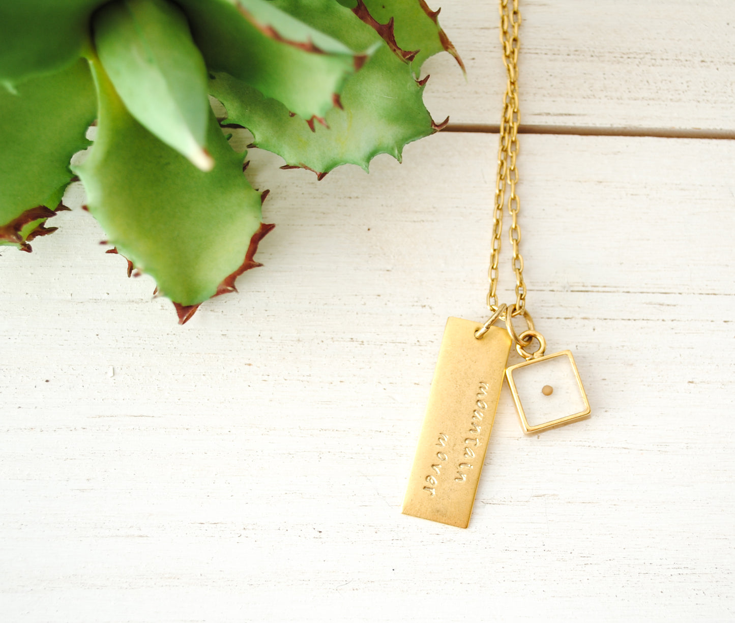Mustard Seed Necklace - Mountain Mover - Matthew 17:20 - Faith Necklace - Christian Jewelry