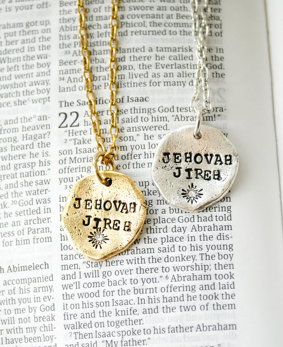 Jehovah Jireh Necklace - The Lord Will Provide