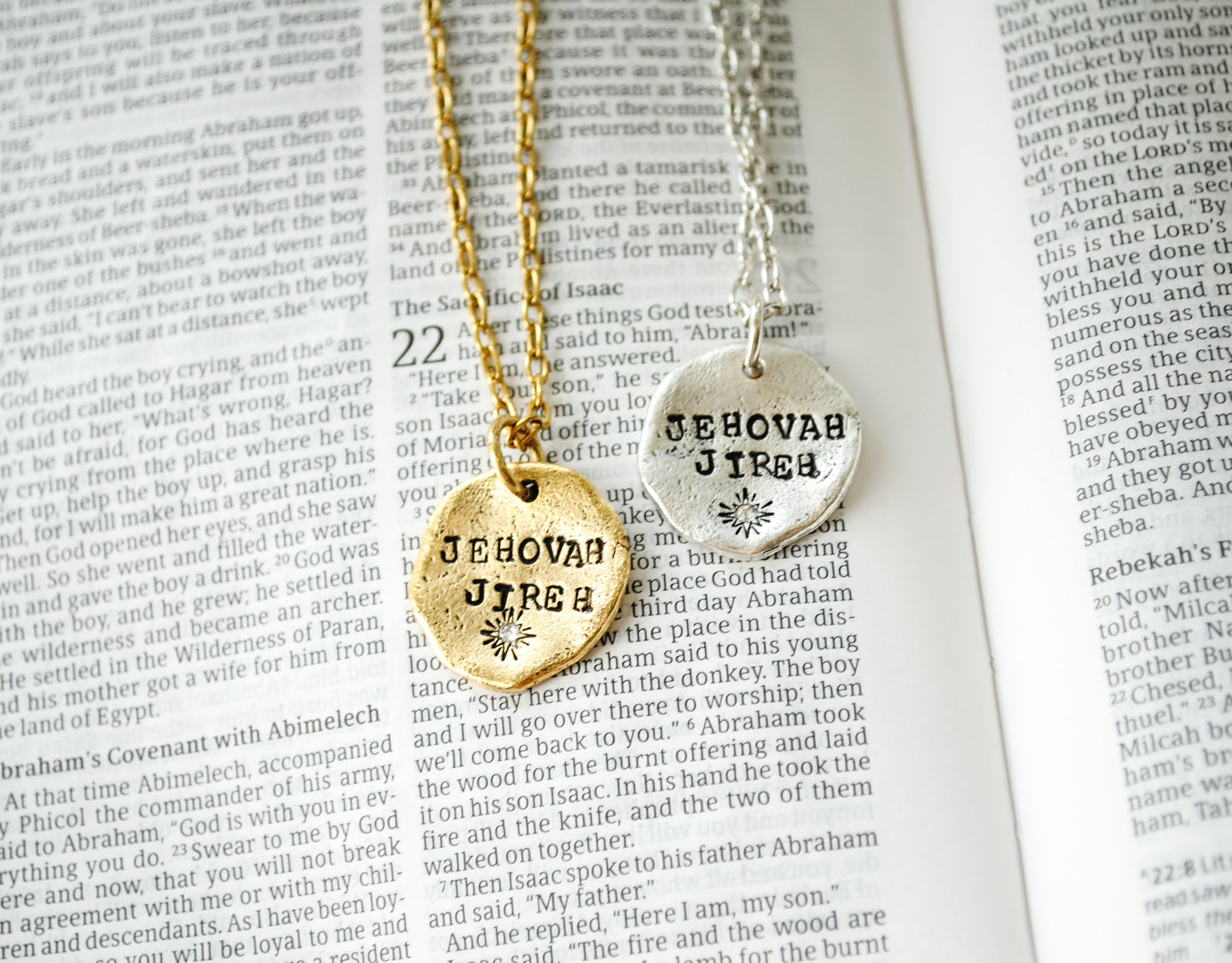 Jehovah Jireh Necklace - The Lord Will Provide