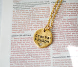 Jehovah Shalom Necklace - The Lord is Peace