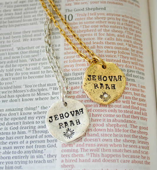 Jehovah Raah Necklace - The Lord is My Shepherd