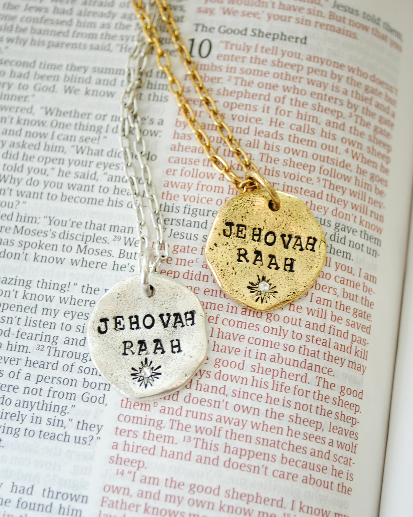 Jehovah Raah Necklace - The Lord is My Shepherd