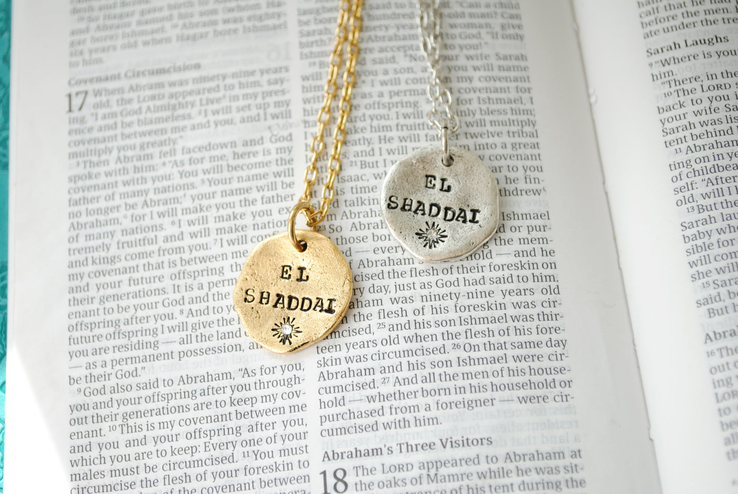 El Shaddai Necklace - All Sufficient One - Almighty