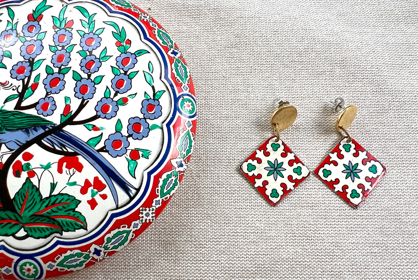 St. Augustine Collection - Tile Earrings