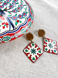 St. Augustine Collection - Tile Earrings