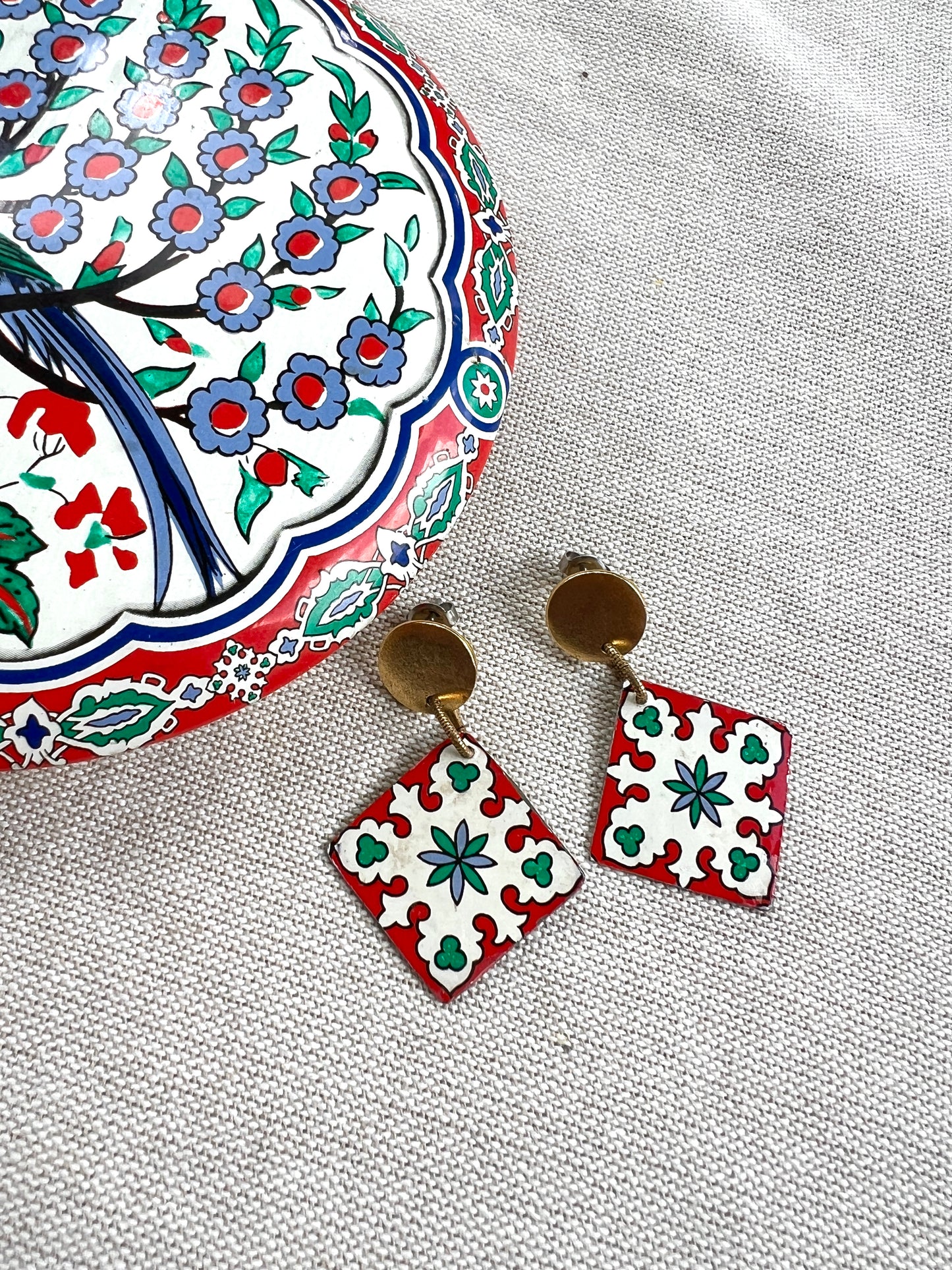 St. Augustine Collection - Tile Earrings