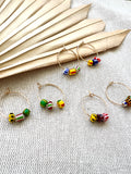 Fair Trade Ghana Bead Hoops