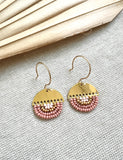 Half Circle Handwoven Earrings