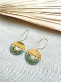 Half Circle Handwoven Earrings