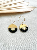 Half Circle Handwoven Earrings