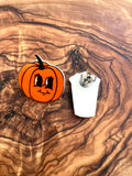 Pumpkin Spice Stud Earrings