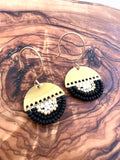 Half Circle Handwoven Earrings