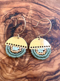 Half Circle Handwoven Earrings