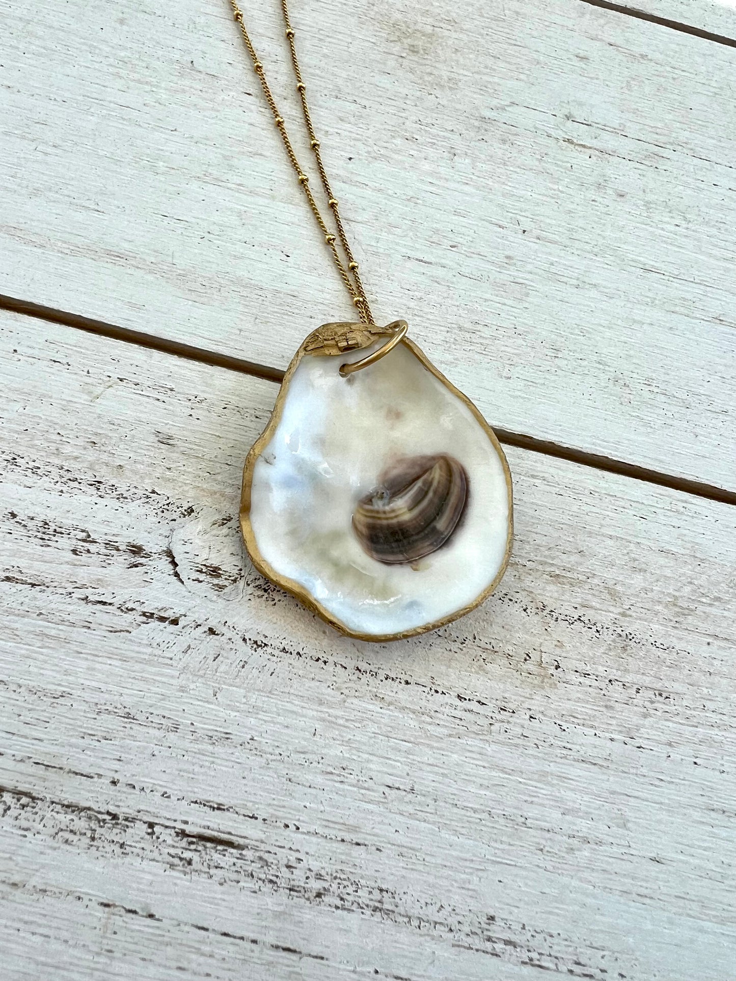 Oyster Shell Necklace