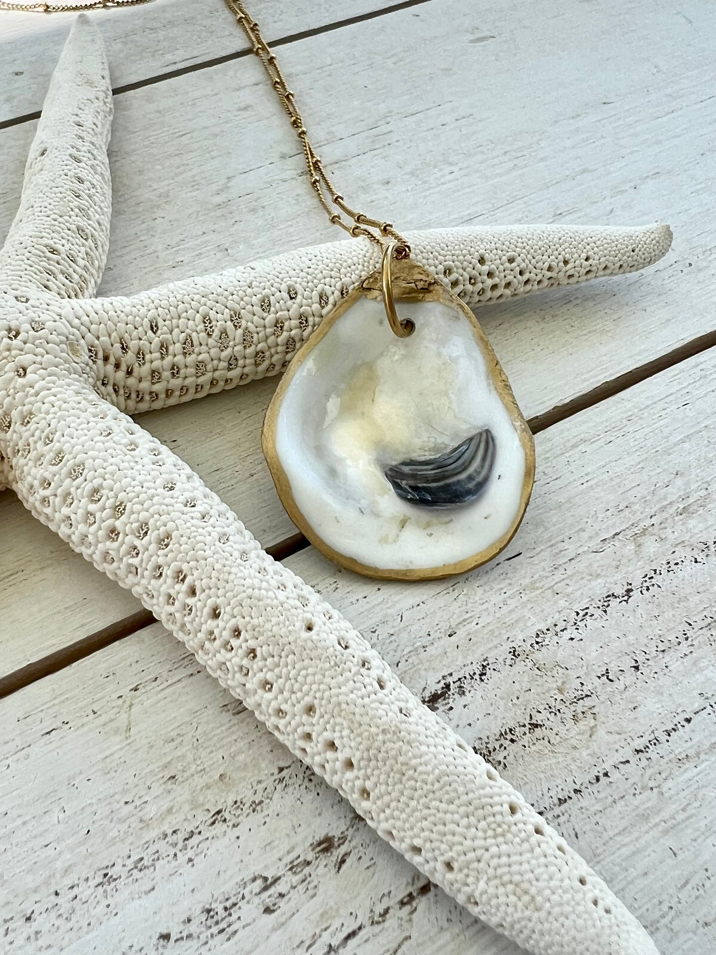 Oyster Shell Necklace