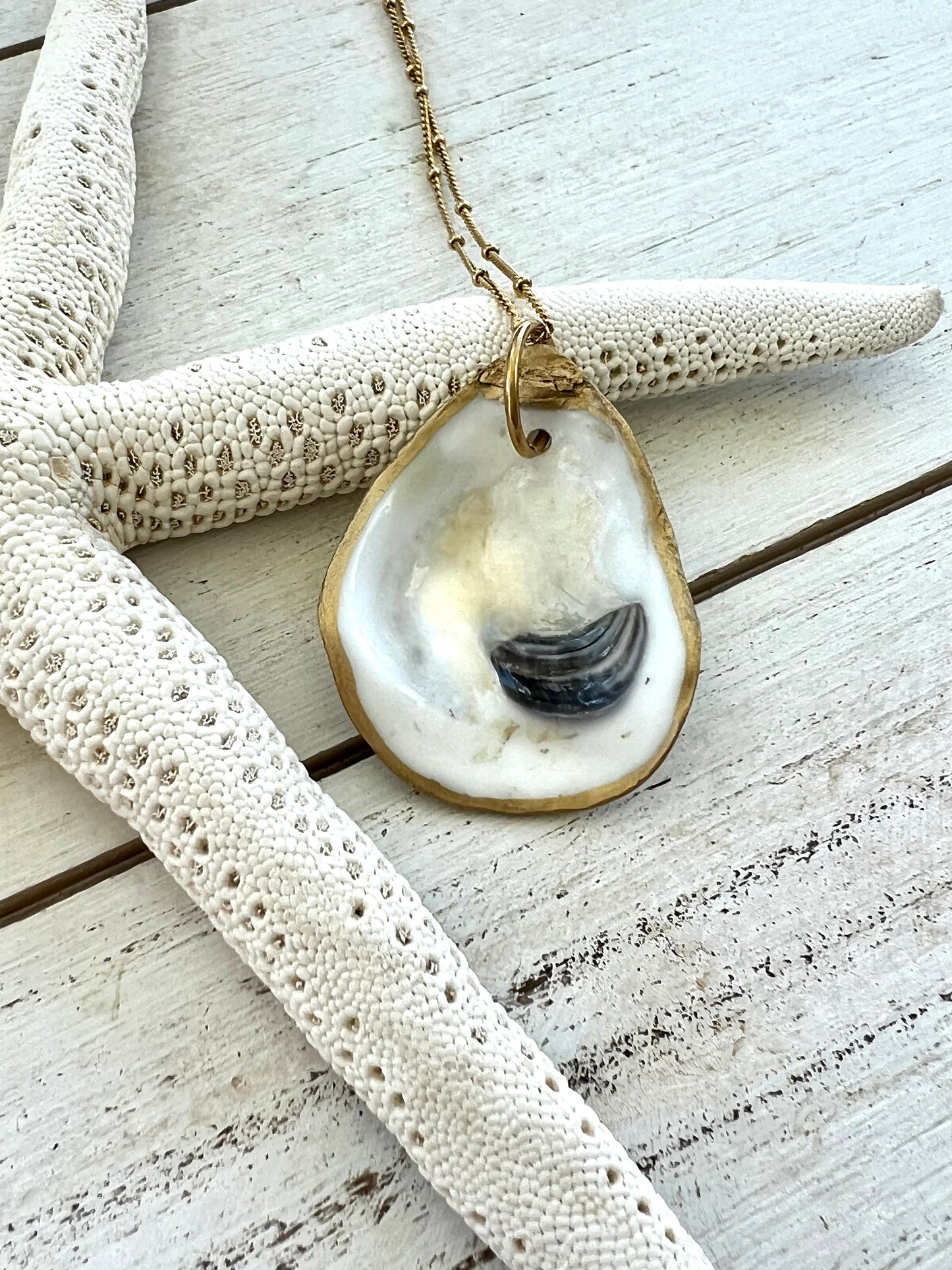 Oyster Shell Necklace