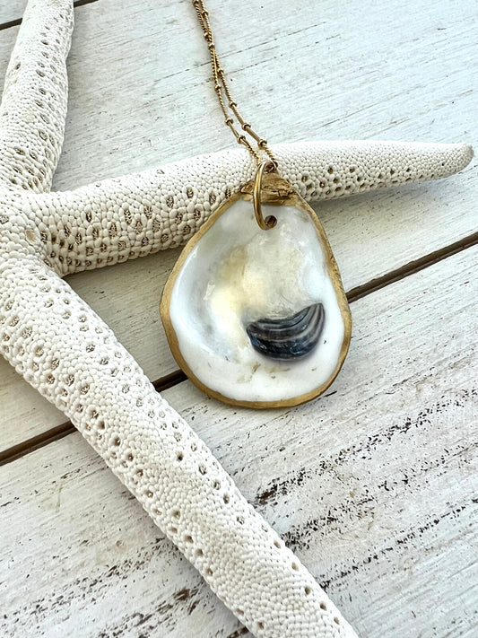 Oyster Shell Necklace