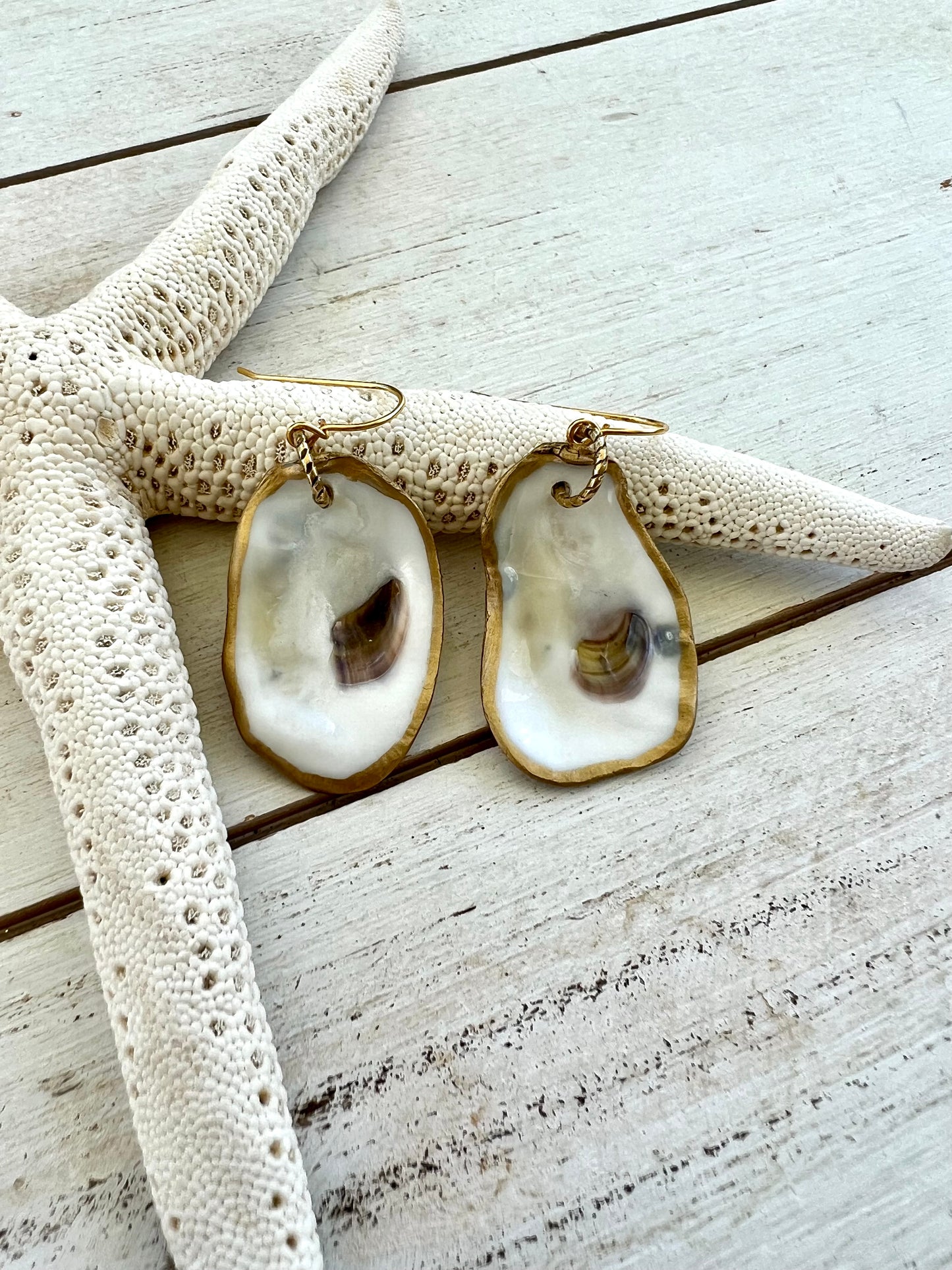 Oyster Shell Earrings