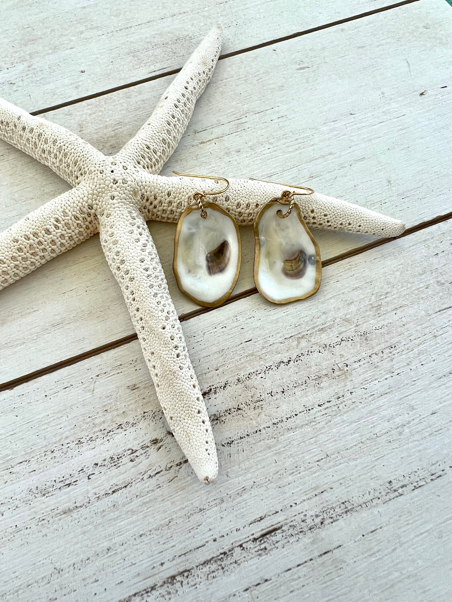 Oyster Shell Earrings