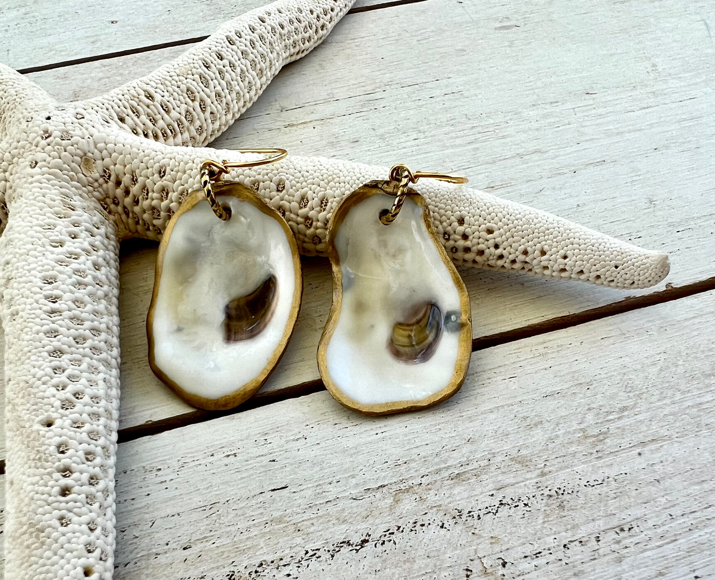 Oyster Shell Earrings