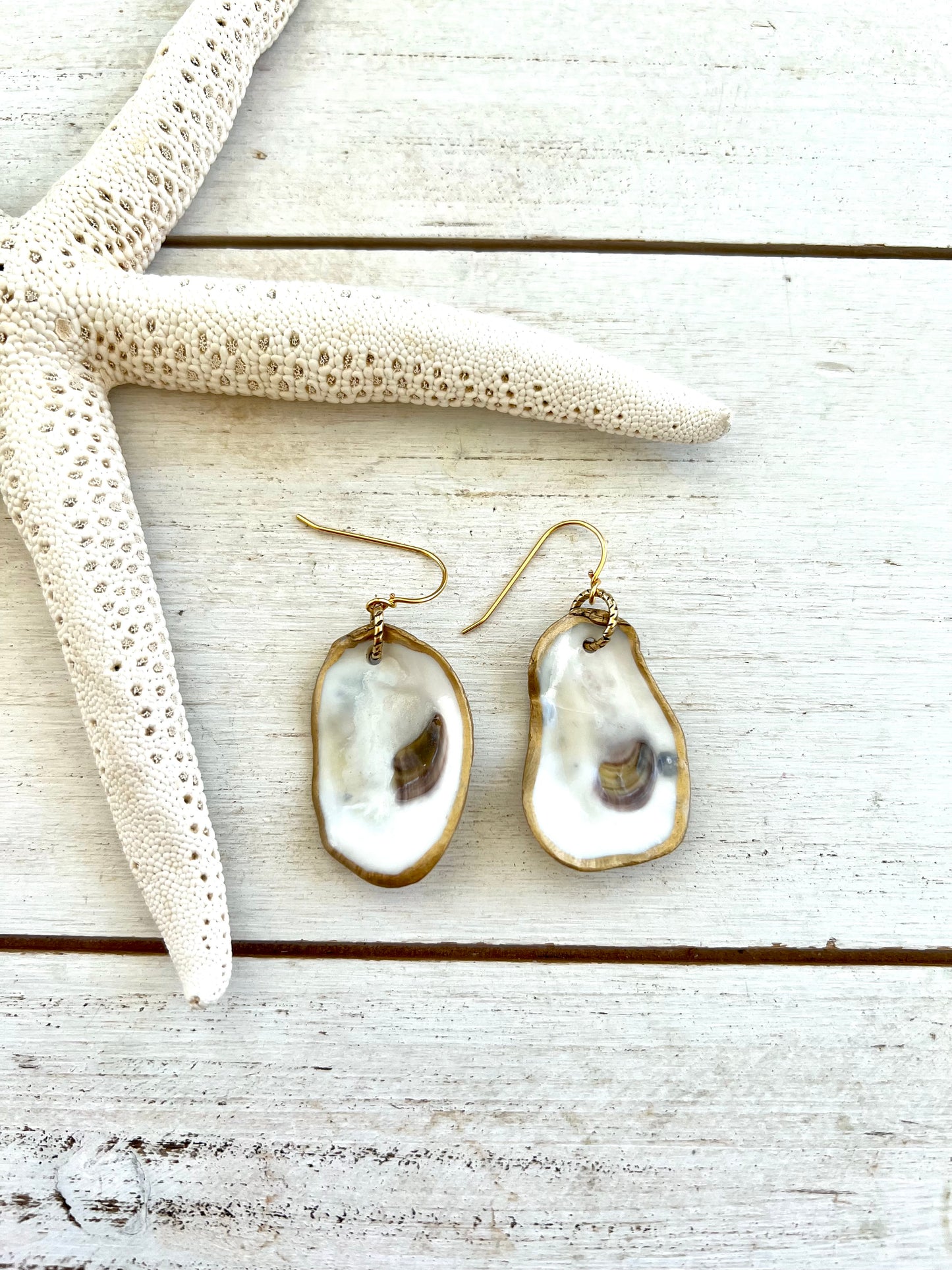 Oyster Shell Earrings