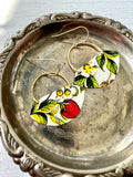 Strawberry Fields Collection - Fan Earrings