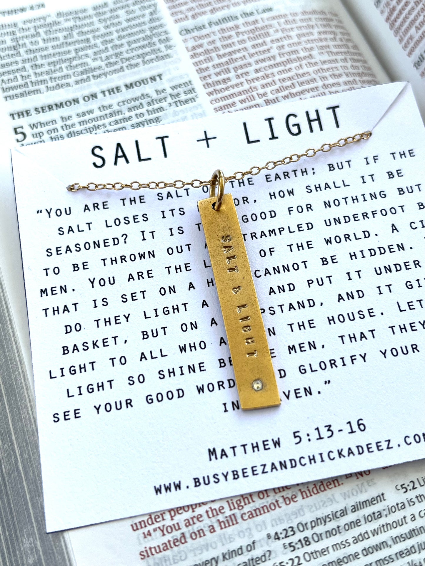 Salt & Light Necklace