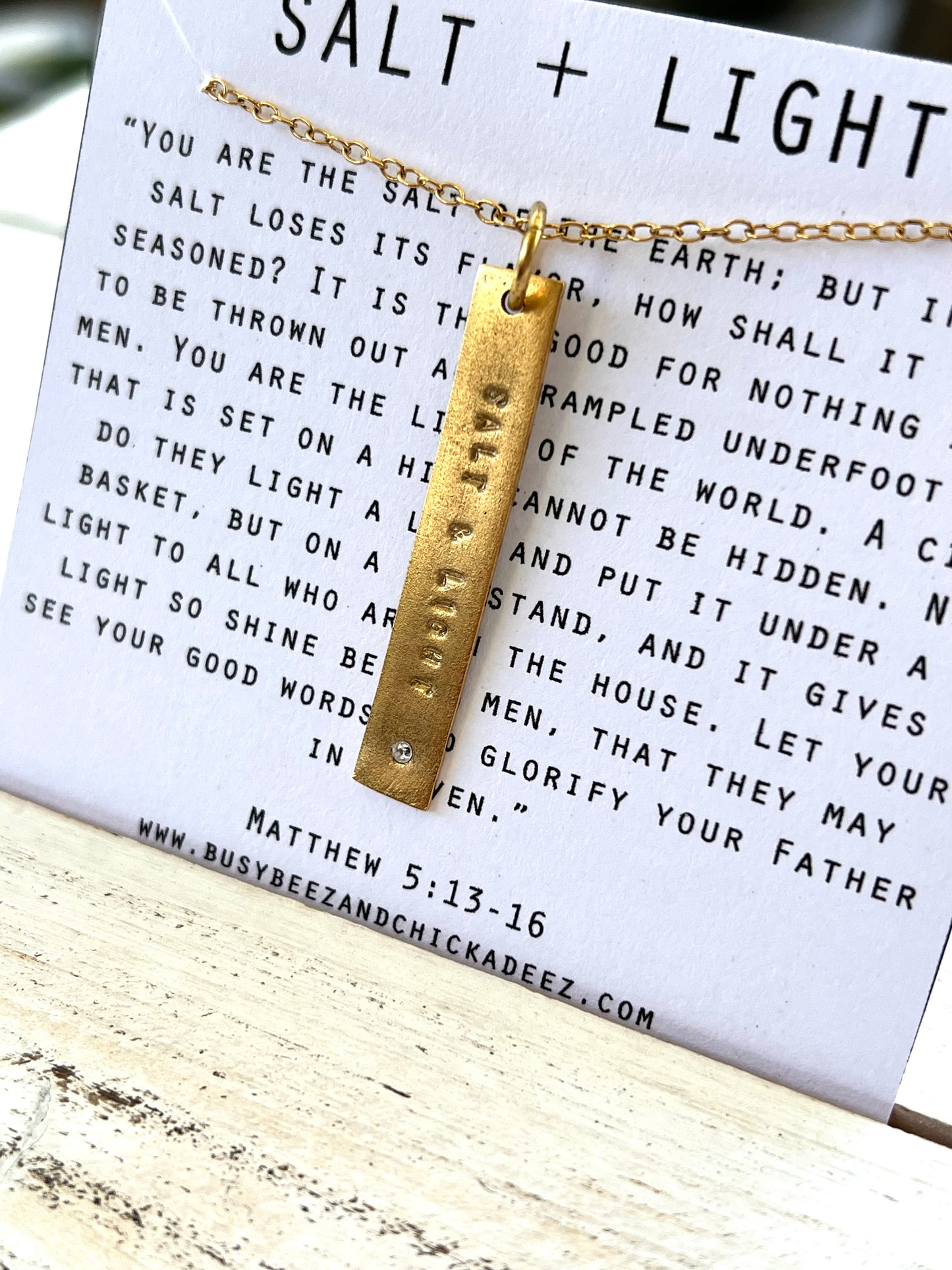 Salt & Light Necklace