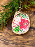 South Carolina Christmas Botanical Oyster Necklace