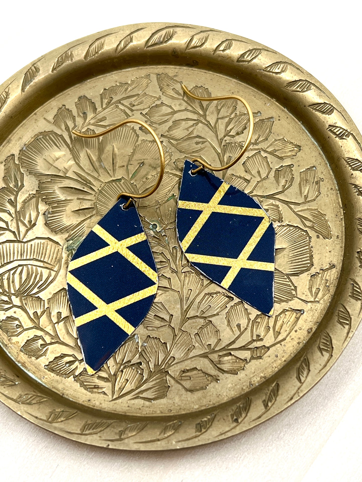 Hanukkah Earrings - Flame