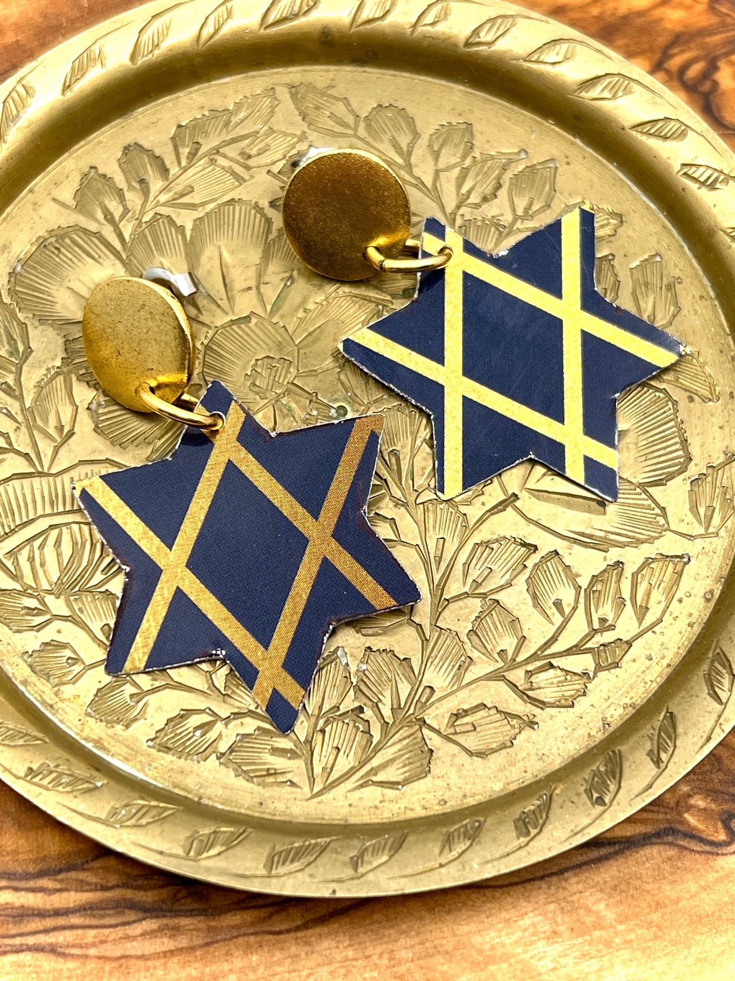 Hanukkah Earrings - Star of David