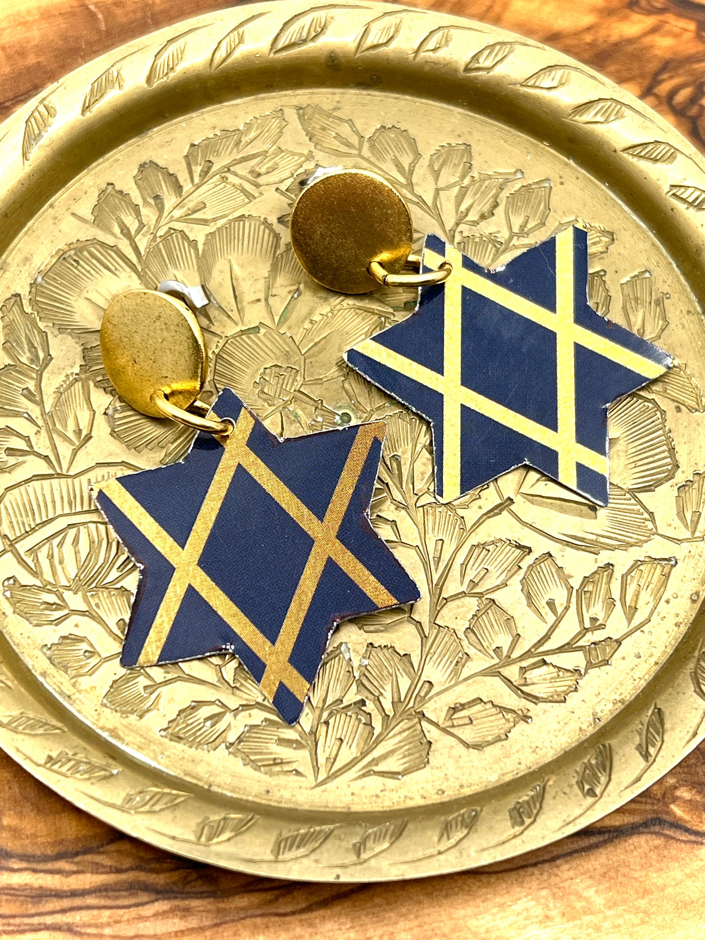 Hanukkah Earrings - Star of David