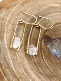 Jane Collection - Genuine Moonstone Earrings