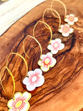 Hana Collection - Flower Drop Earrings