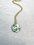 Hidden Message Necklace - Spring Splendor - Seen Known Loved