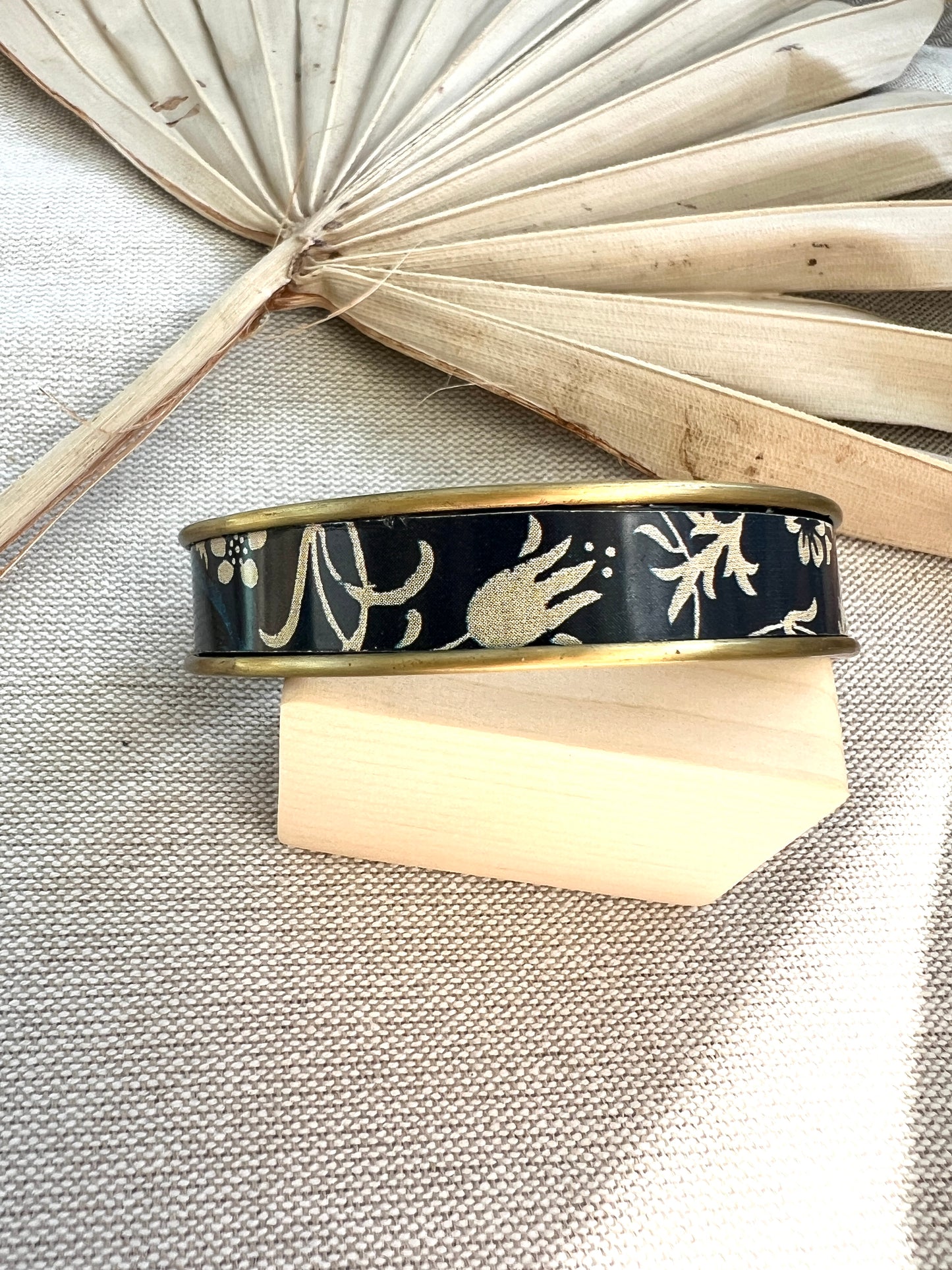 Vintage Tin Cuff Bracelet