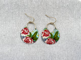 Cottage Garden Basket Earrings