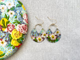 Cottage Garden Basket Earrings