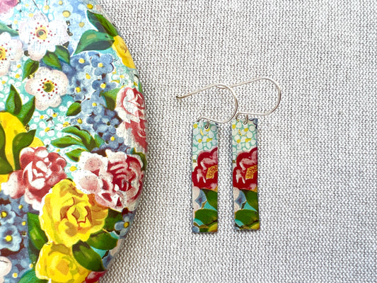 Cottage Garden Bar Earrings