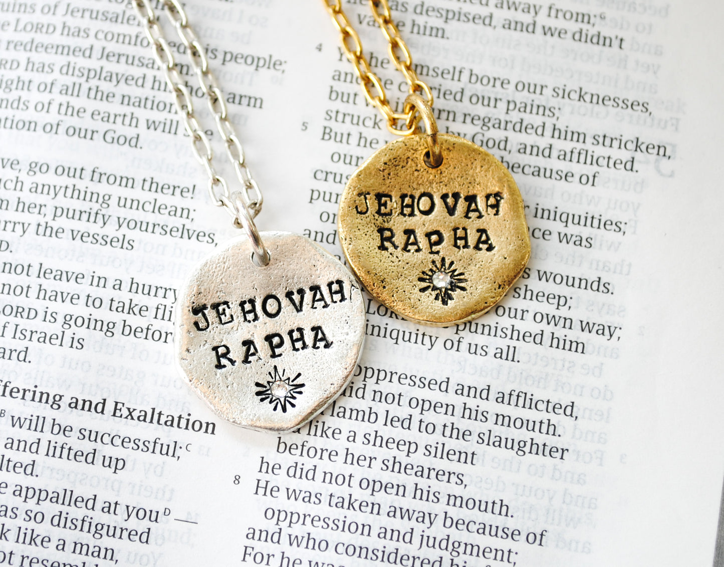 Jehovah Rapha Necklace - The God Who Heals