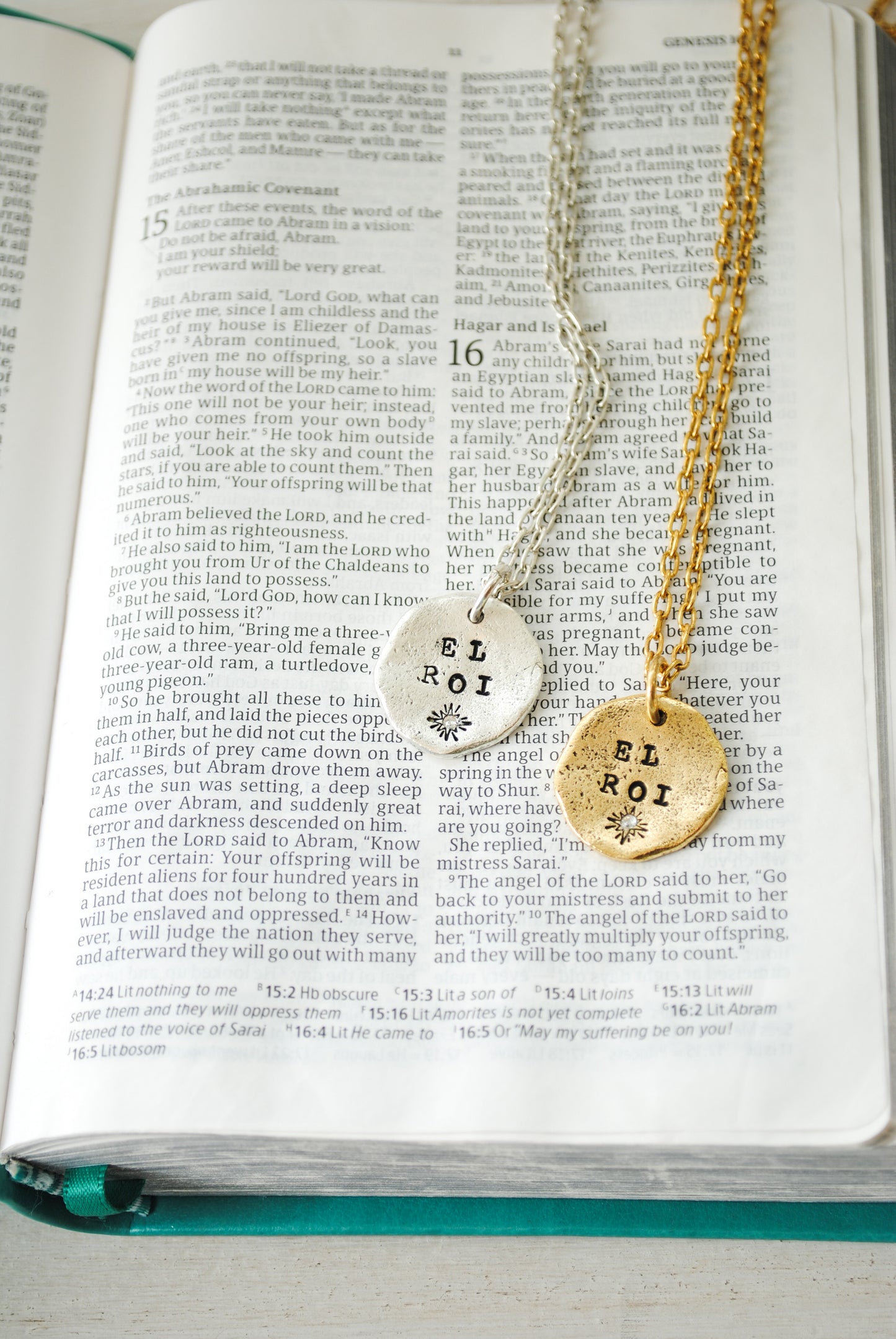 El Roi Necklace - The God Who Sees - Faith Necklace, Christian Jewelry