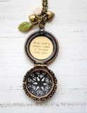 From God's heart came a friend like you - Friendship Locket