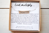 Five Loaves and Two Fish - Lord Multiply - John 6 Necklace