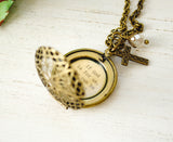 Romans 8:31 - If God is for us who can be against us - Locket