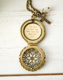 Romans 8:31 - If God is for us who can be against us - Locket