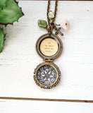 It is well with my soul locket - Faith Locket